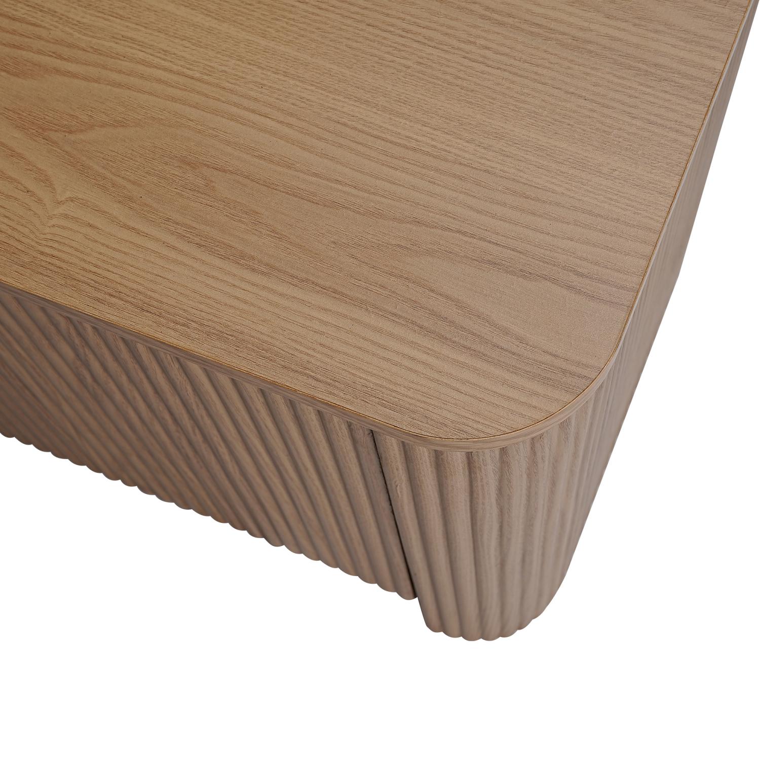 Berry Fluted Entertainment Unit with Four Doors - Image 8