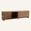 Berry Fluted Entertainment Unit with Four Doors - Thumbnail Image 7