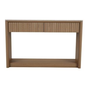 Natural Sideboard with Two Drawers-TW exclusive