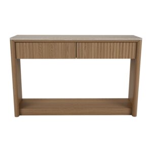 Natural Sideboard with Two Drawers-TW exclusive