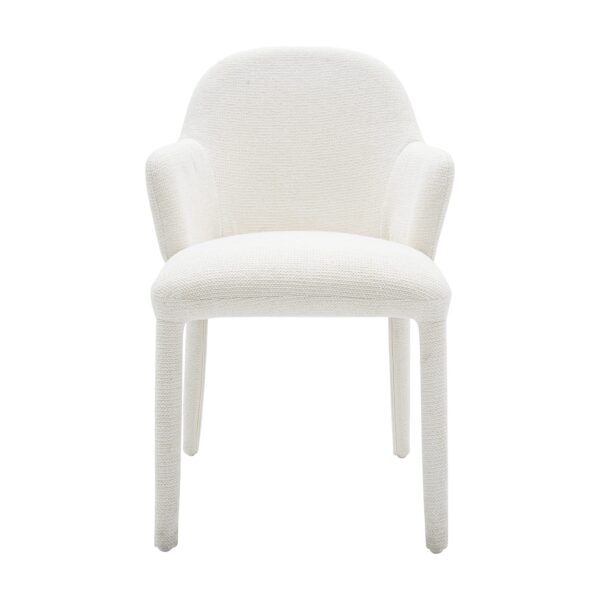 LIRA Set of 2 Chenille Dining Chairs