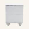 Celestine 2-Drawer Bedside Table with Ball Feet - Thumbnail Image 9