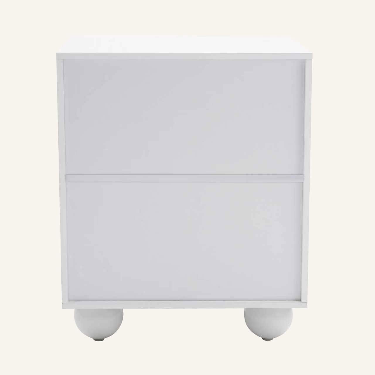 Celestine 2-Drawer Bedside Table with Ball Feet - Image 12